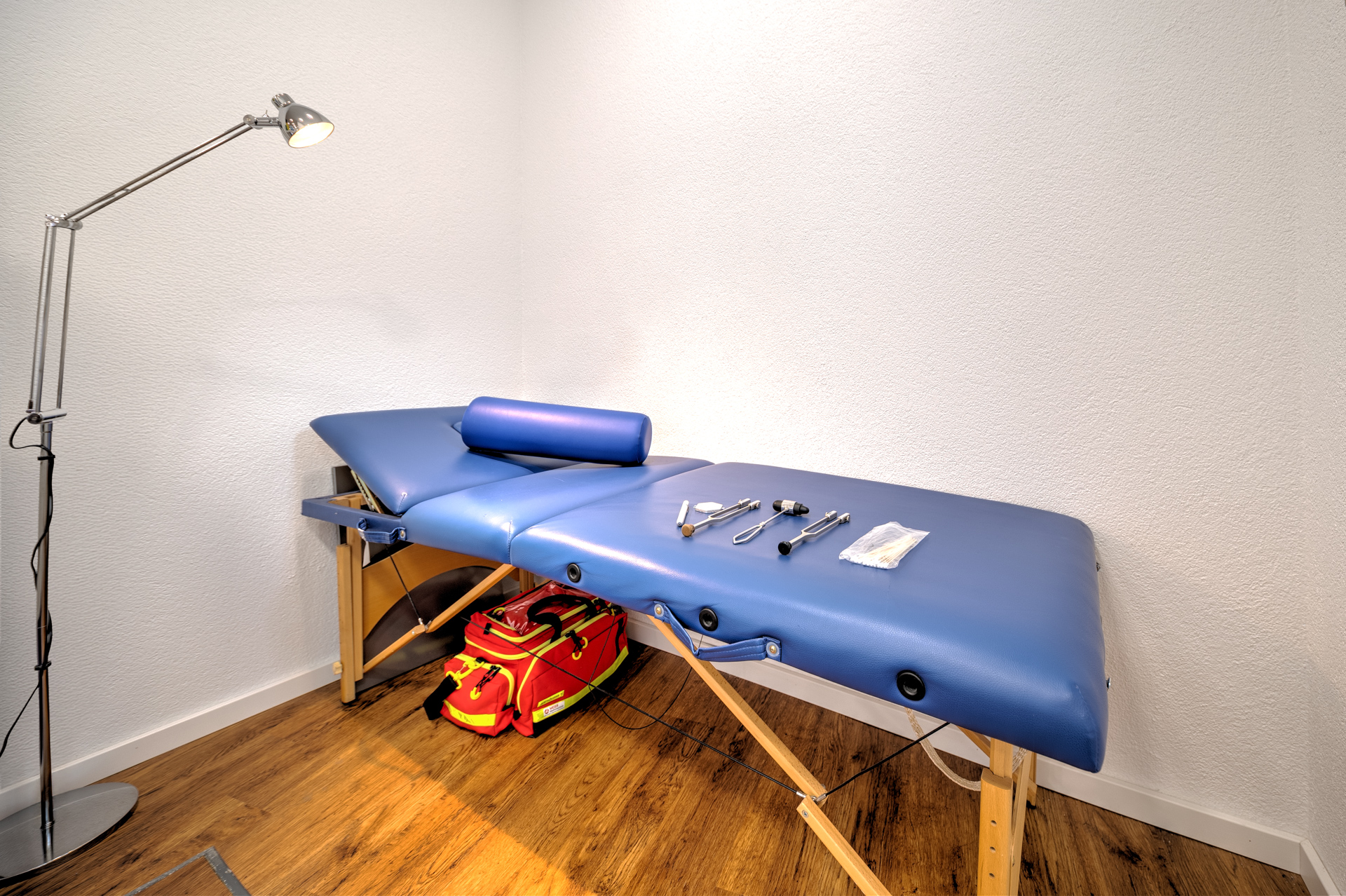 Untersuchungsliege in der Praxis